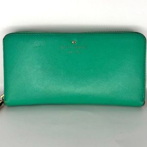 Kate Spade New York Turquoise Leather Wallet
Some minor wear *see photos